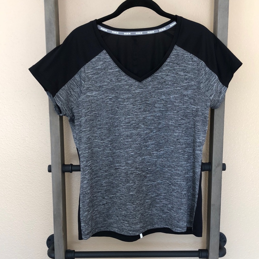 RBX Black & Gray Top